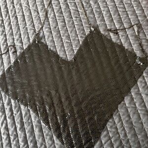 Silver Chainmail Halter Top